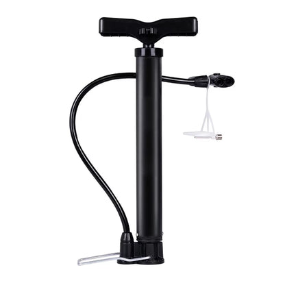 Portable Mini High Pressure Bicycle Inflator for Basketball and Toys - Compact Hand Pump for Sports Equipment
